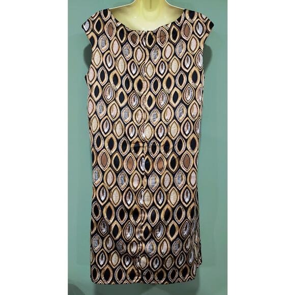 mark. Cap Sleeve Dress with Hidden Front Pleats and Front Pockets, Size SP - Picture 4 of 7